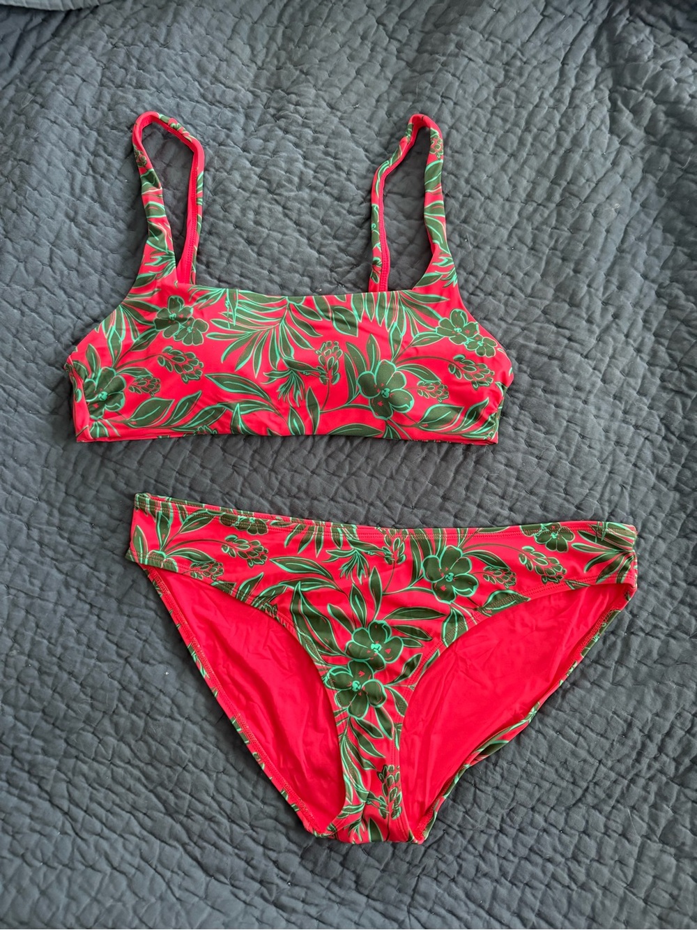 Andie Swim Palm Blossom Bikini Set